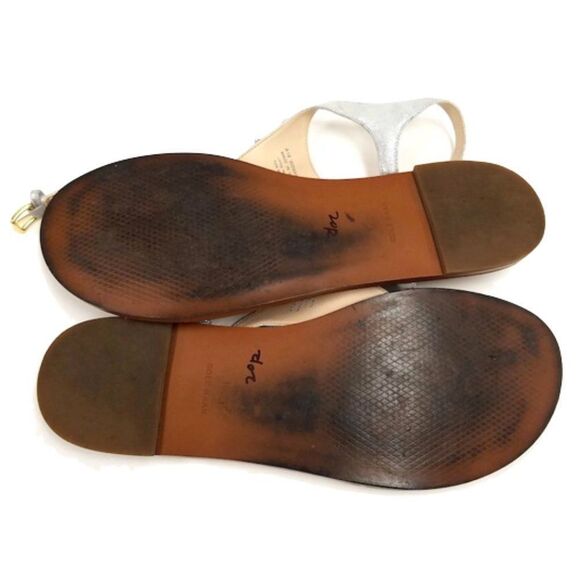 Silver Cole Haan 'Findra' Thong Sandal - 10 - Picture 11 of 15
